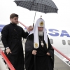 Патриарх Кирилл прибыл с трехдневным визитом в Санкт-Петербург
