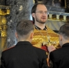 Молебном в храме Воронцовского дворца открылись торжества в честь  55-летия  петербургского Суворовского училища