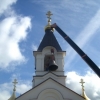 Колокольный голос обрел строящийся храм Святой Троицы в городе-порте Усть-Луге Ленобласти