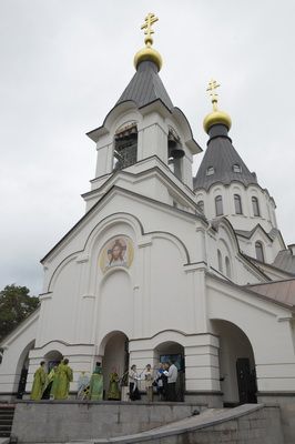 Объявлен конкурс на внутреннее оформление храма Святой Троицы в Усть-Луге Ленобласти